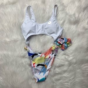 Forever 21 Cutout One Piece SwimSuit